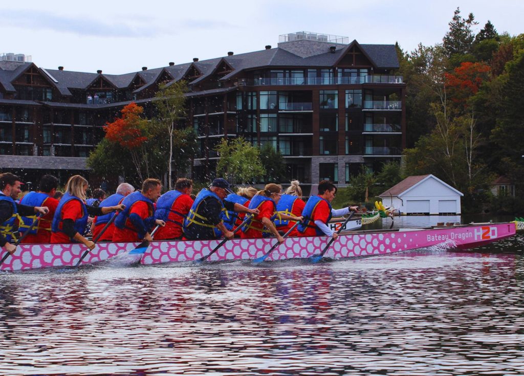 H2o bateau dragon Québec