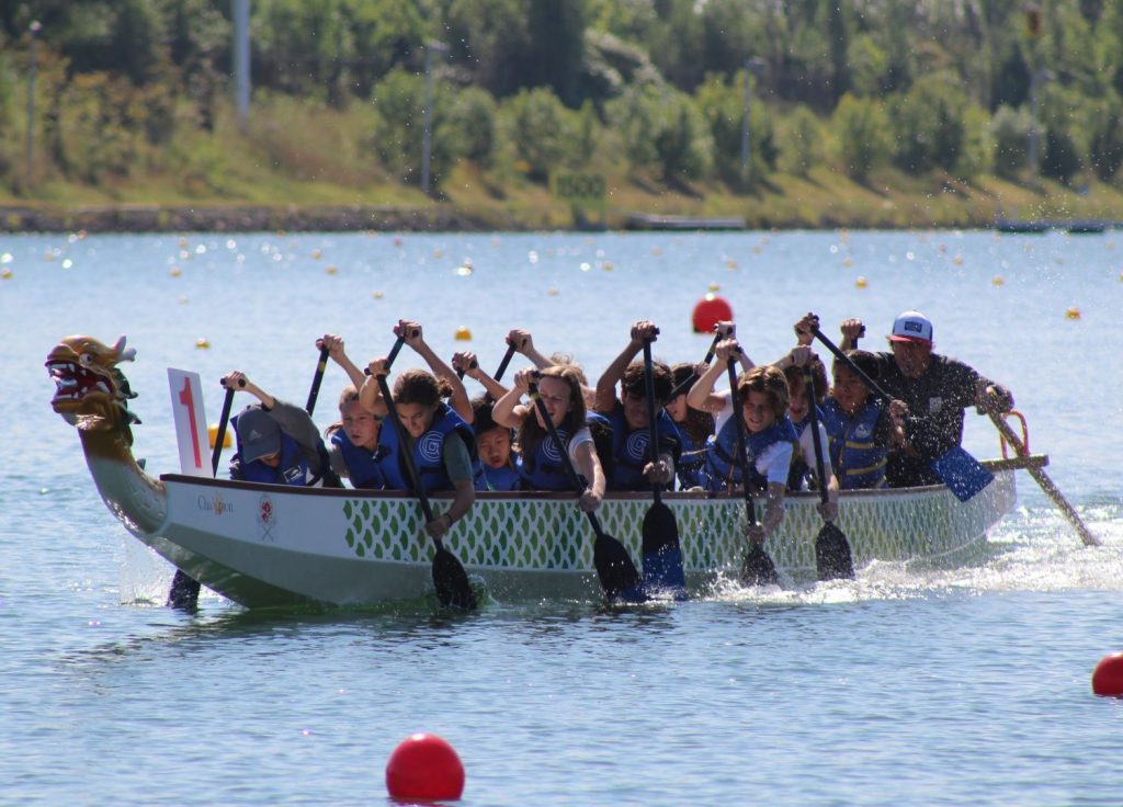 Activité scolaire bateau dragon Montréal